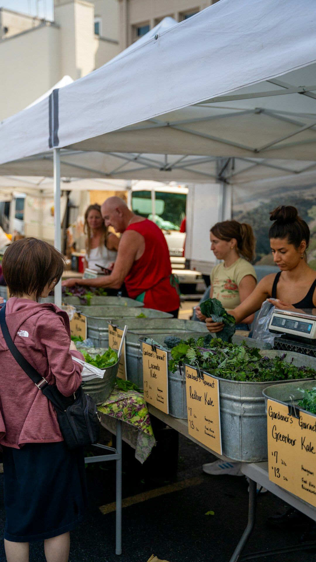 seniors at farmers market